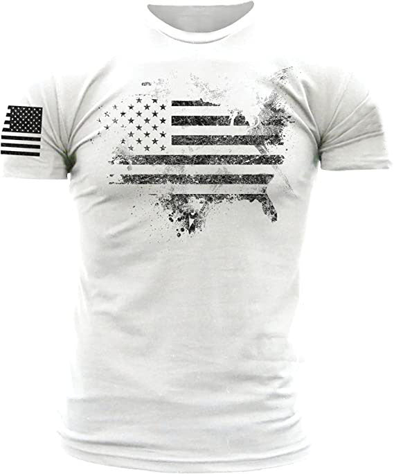 American Acid 1776 US Flag Men Clothing T-Shirt