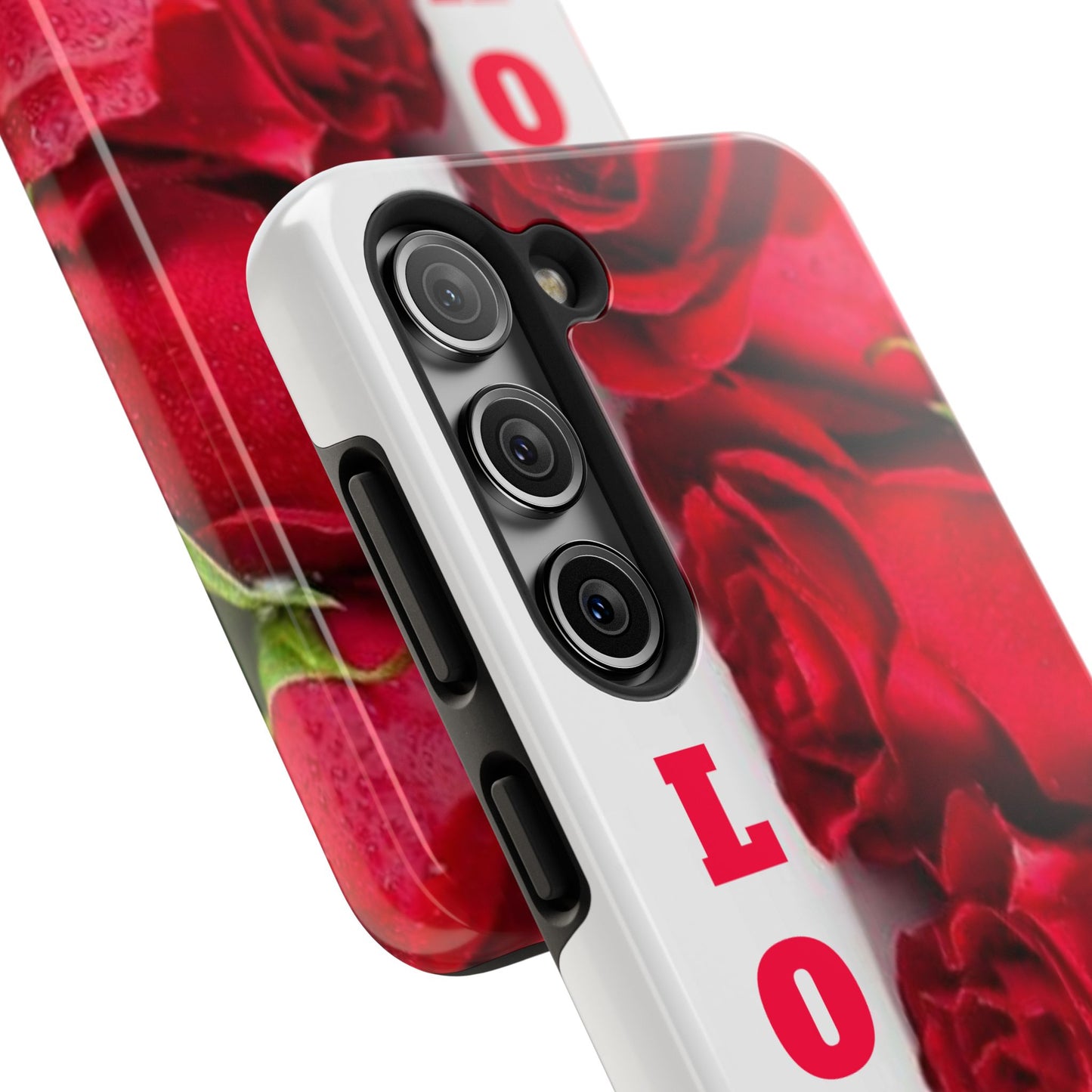 Electronics / Tech & Gadgets: Romantic Rose Love Phone Case, Valentine's Gift, Floral Protective Cover, Cute Phone Accessory, Thoughtful Gift Idea