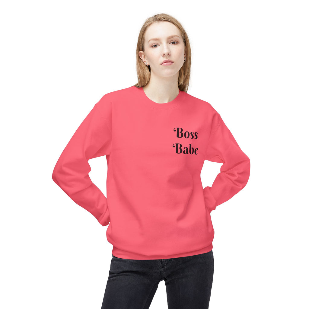 Women's Empowerment Sweatshirt - Inspirational Boss Babe Gift