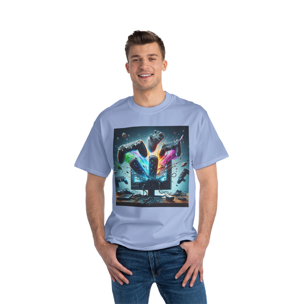 Gaming Explosion T-Shirt - Unisex Gamer Tee for Video Game Lovers