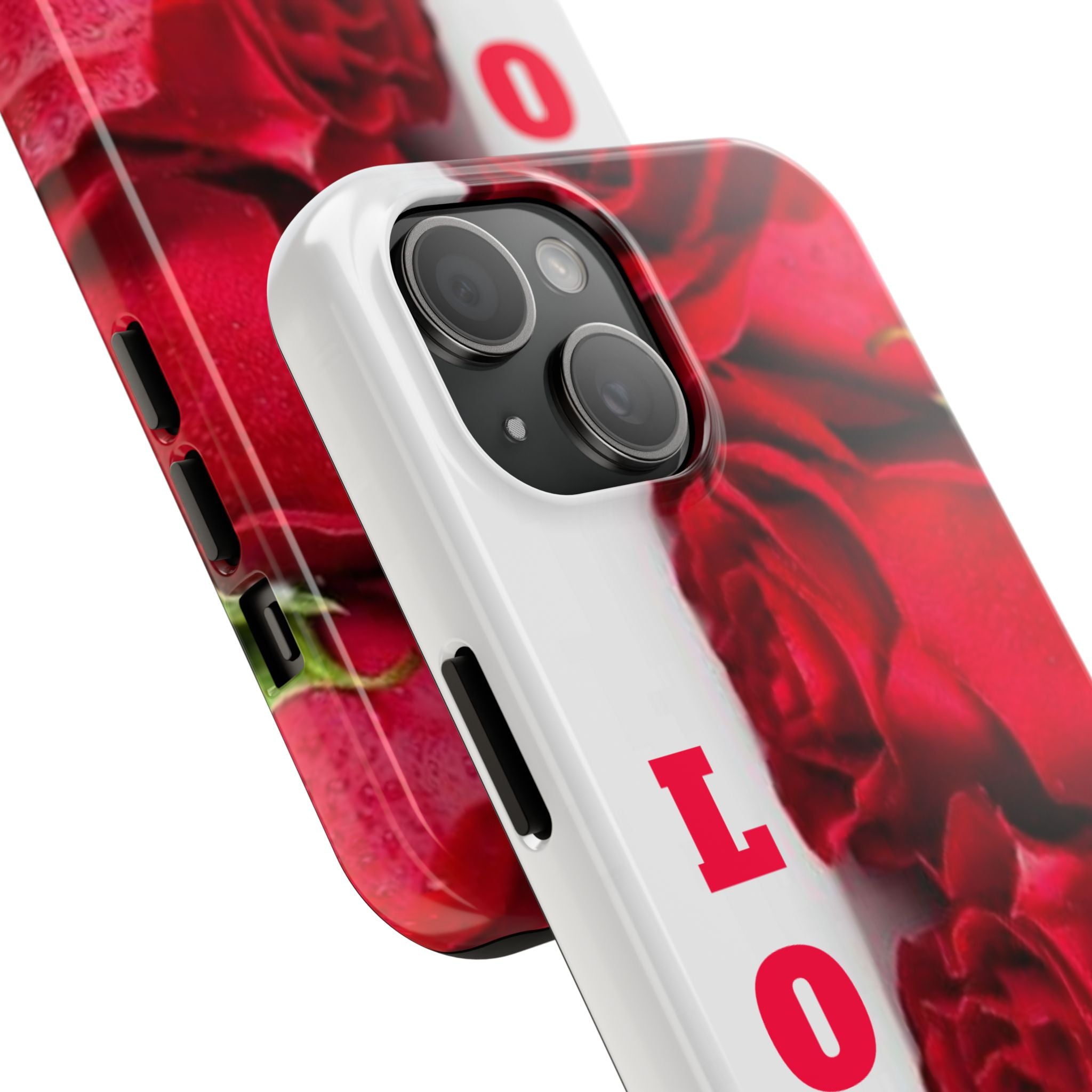 Romantic Rose Love Phone Case - Floral Valentine's Gift