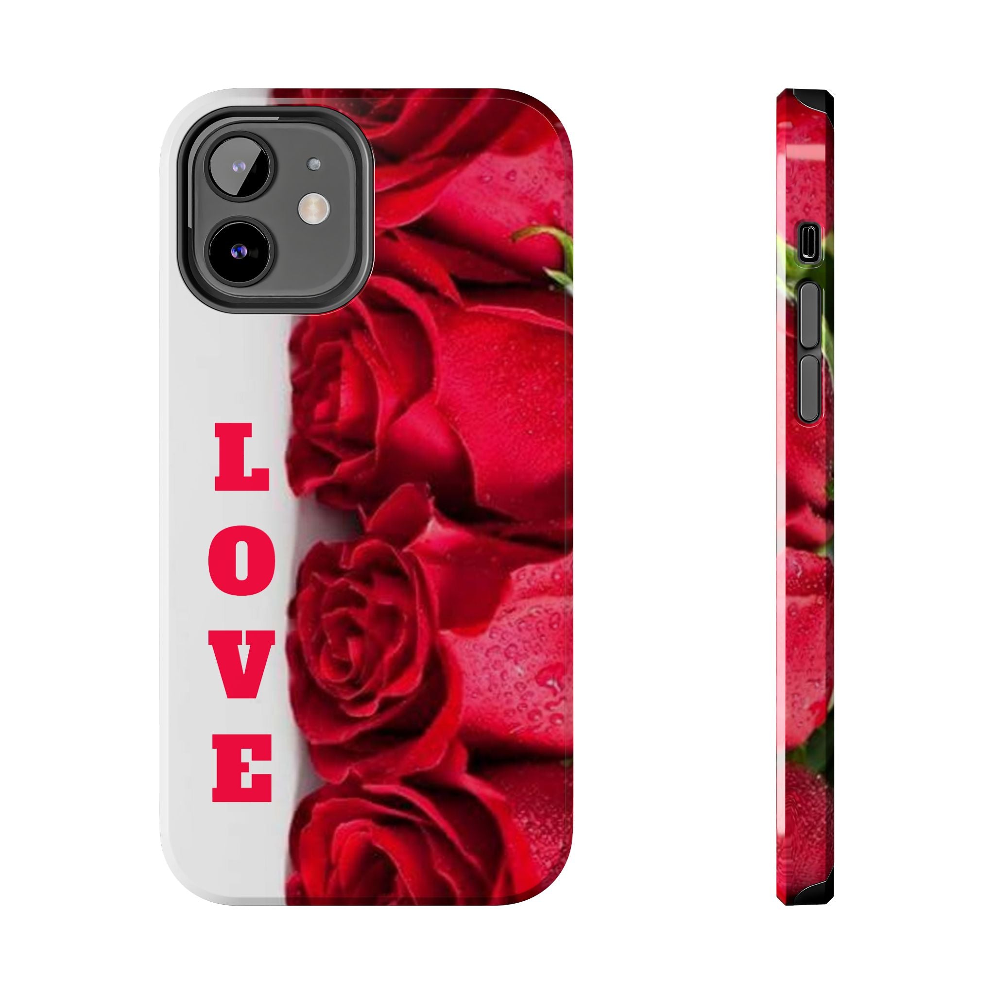 Romantic Rose Love Phone Case - Floral Valentine's Gift