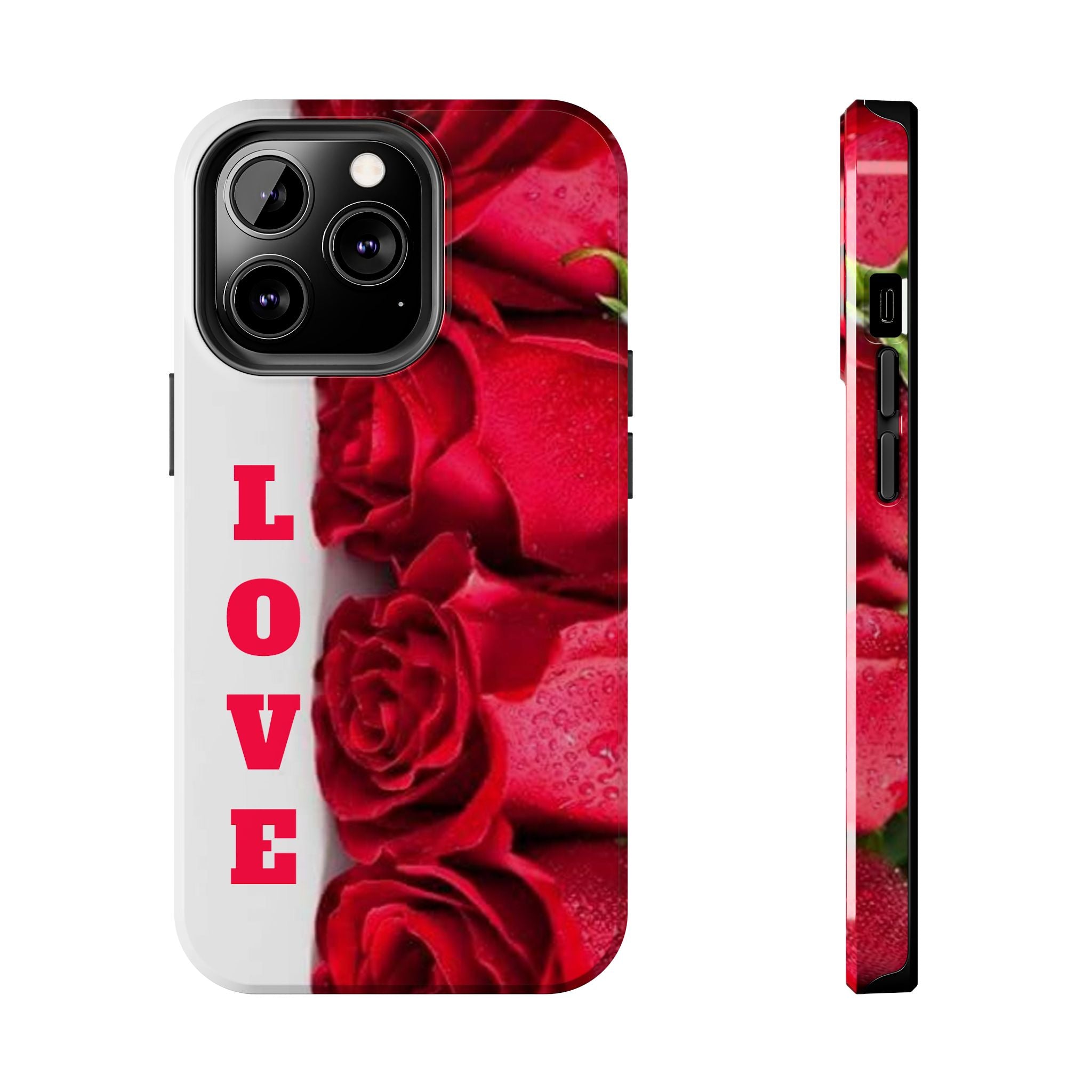 Romantic Rose Love Phone Case - Floral Valentine's Gift