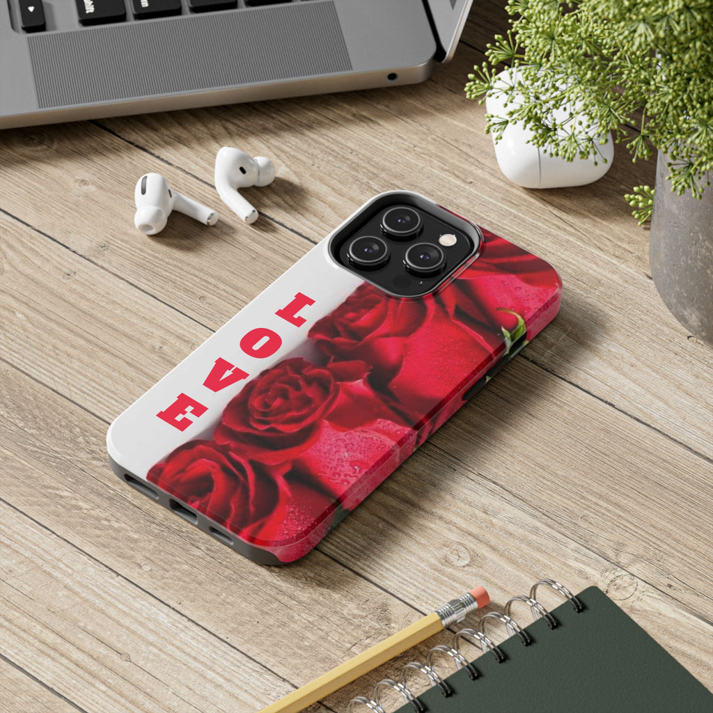 Romantic Rose Love Phone Case - Floral Valentine's Gift