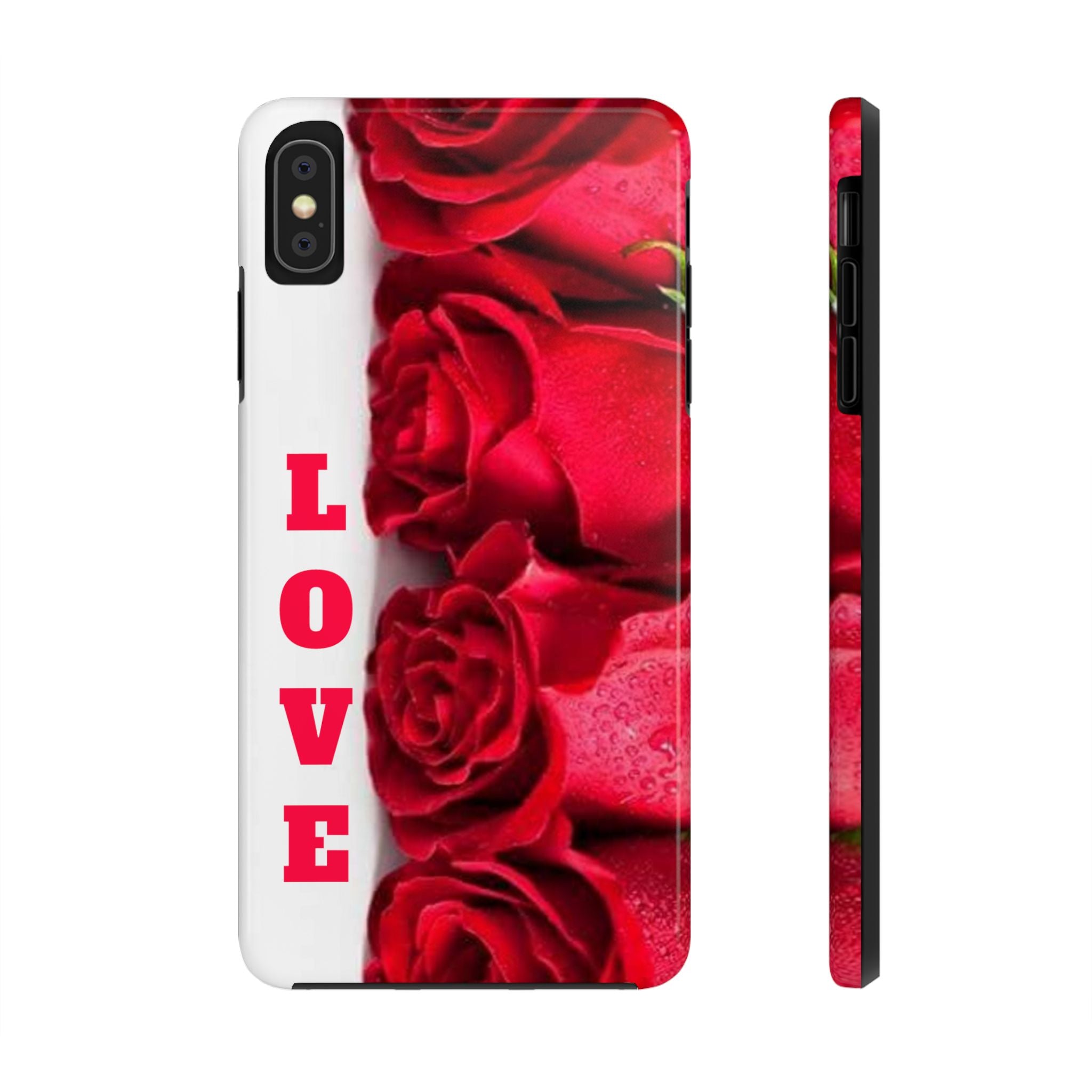 Romantic Rose Love Phone Case - Floral Valentine's Gift