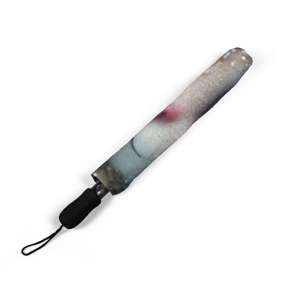 Cute Cat Design Foldable Umbrella - Stylish Rain Gear for Cat Lovers