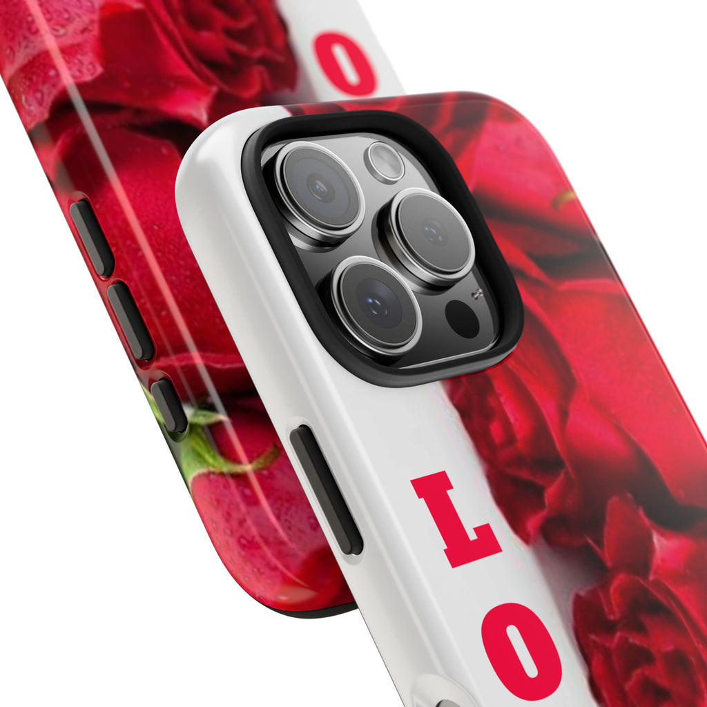 Romantic Rose Love Phone Case - Floral Valentine's Gift