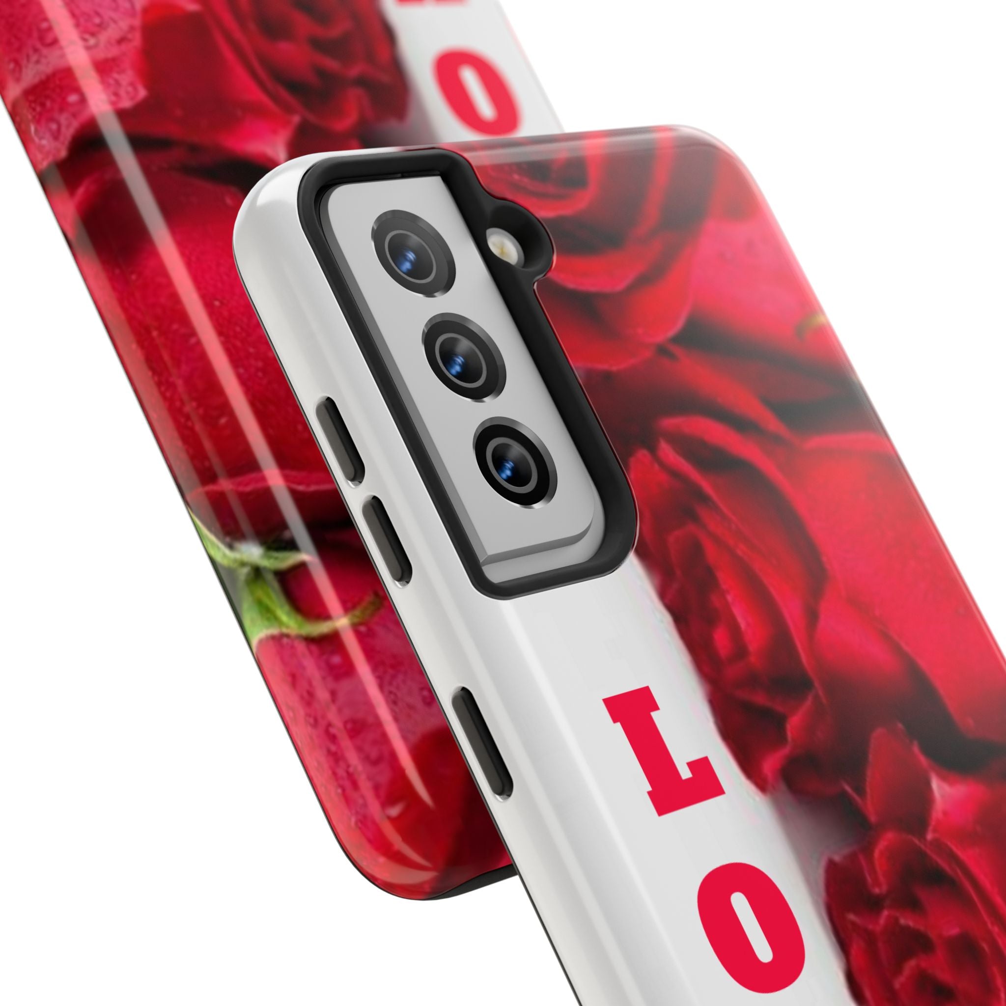 Romantic Rose Love Phone Case - Floral Valentine's Gift