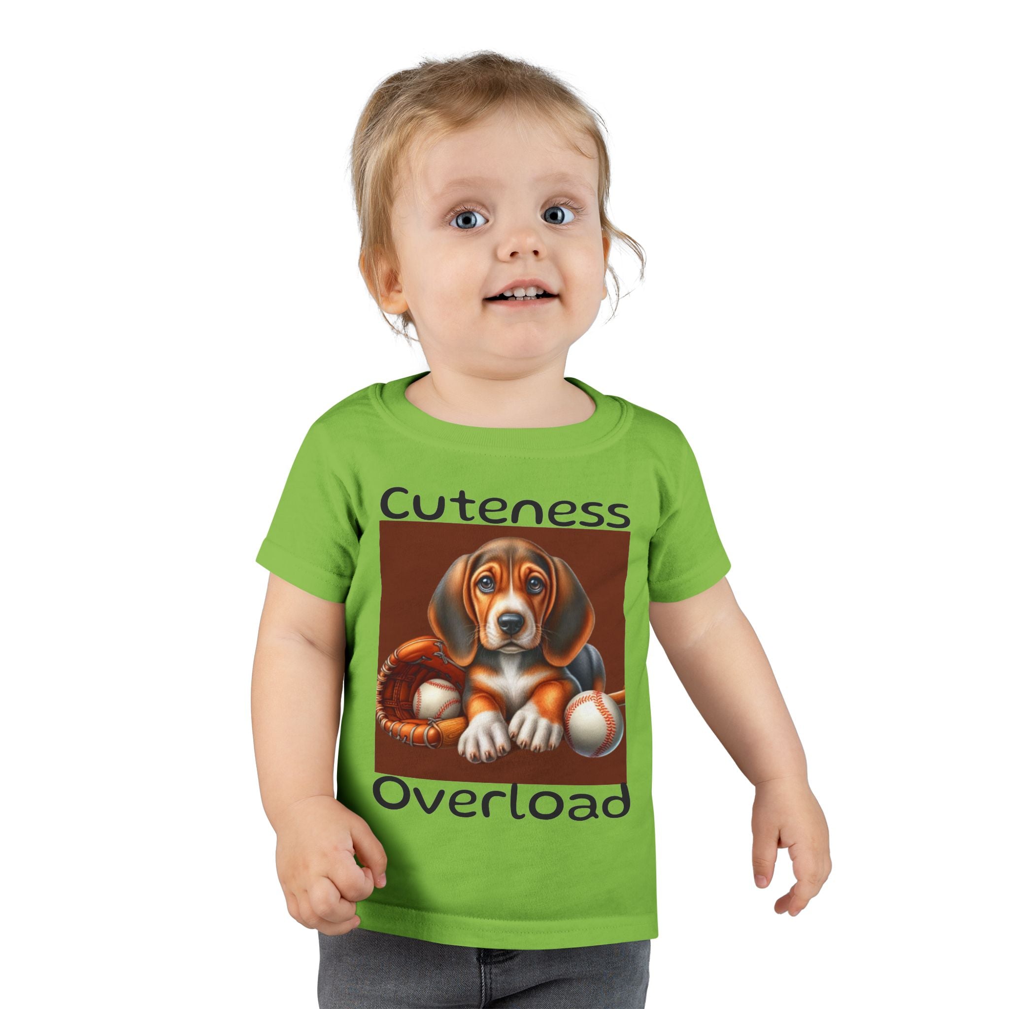 Cute Dog Toddler T-Shirt - Fun Animal Graphic Tee for Kids
