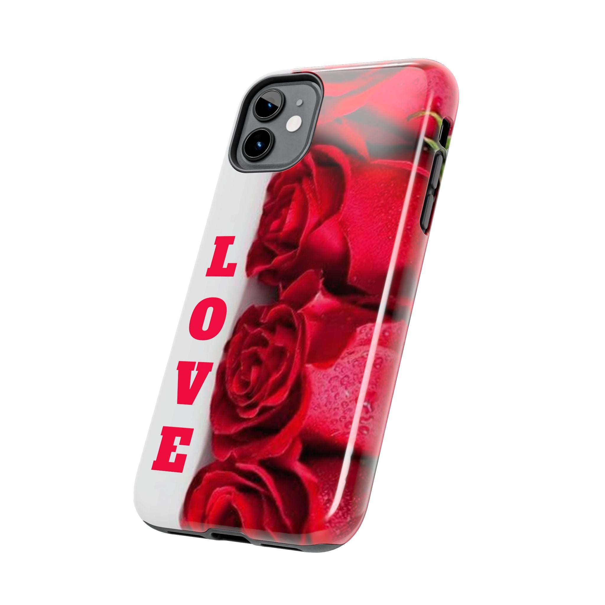 Romantic Rose Love Phone Case - Floral Valentine's Gift