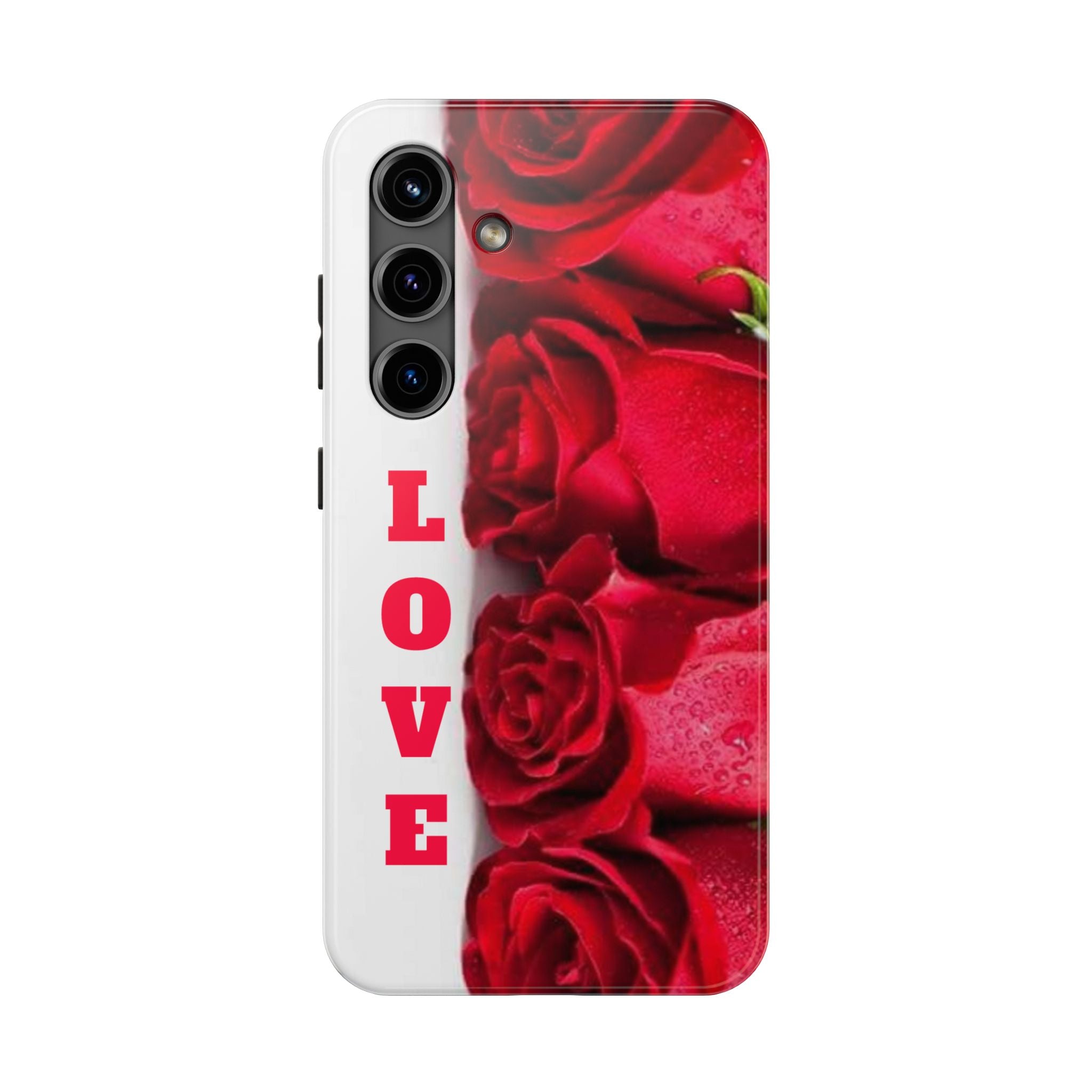 Romantic Rose Love Phone Case - Floral Valentine's Gift