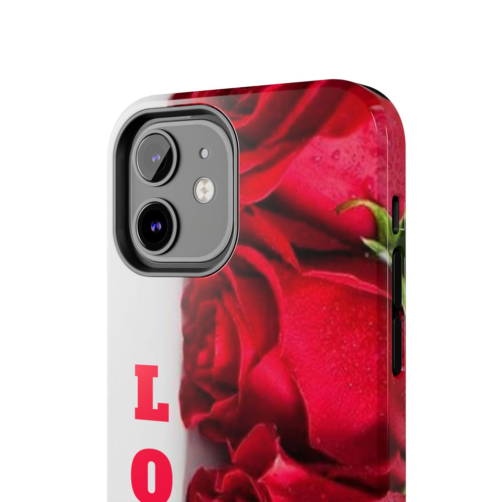 Romantic Rose Love Phone Case - Floral Valentine's Gift
