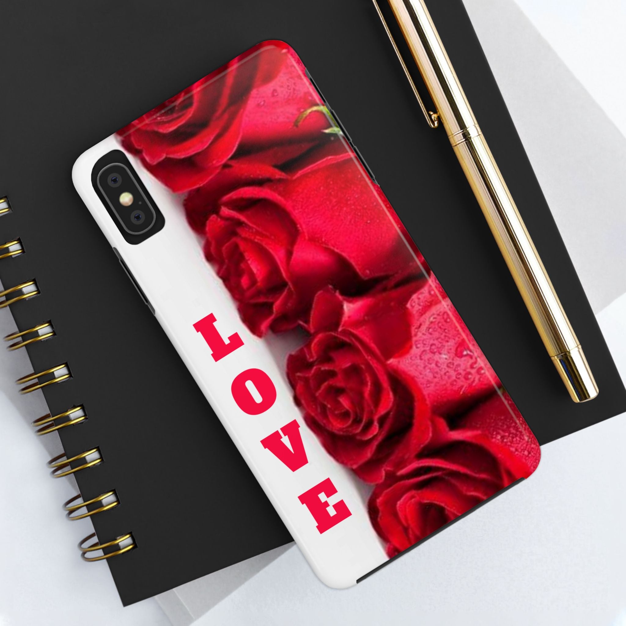 Romantic Rose Love Phone Case - Floral Valentine's Gift