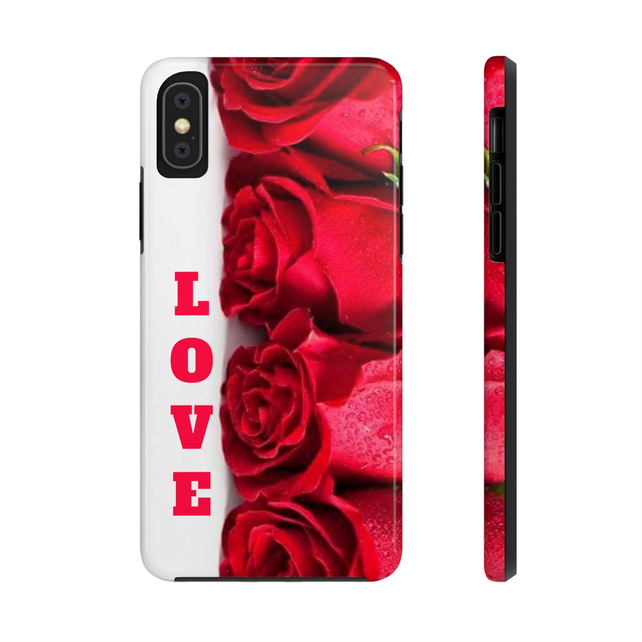 Romantic Rose Love Phone Case - Floral Valentine's Gift