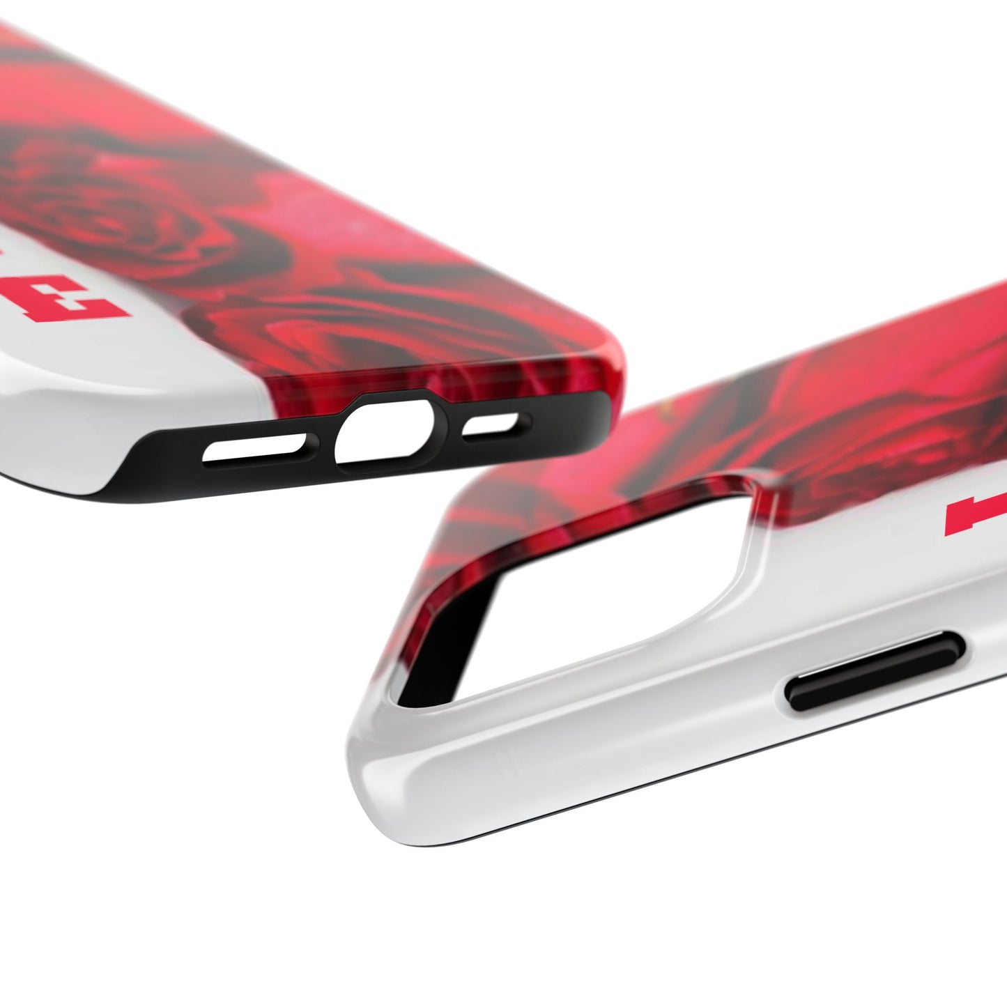 Electronics / Tech & Gadgets: Romantic Rose Love Phone Case, Valentine's Gift, Floral Protective Cover, Cute Phone Accessory, Thoughtful Gift Idea