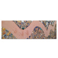 Safi Morocco Stretched Wall Art with Handprint Accent on stretched canvas.
