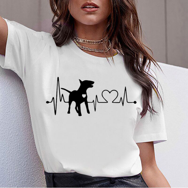Dog Digital Print T-shirt / Different breeds