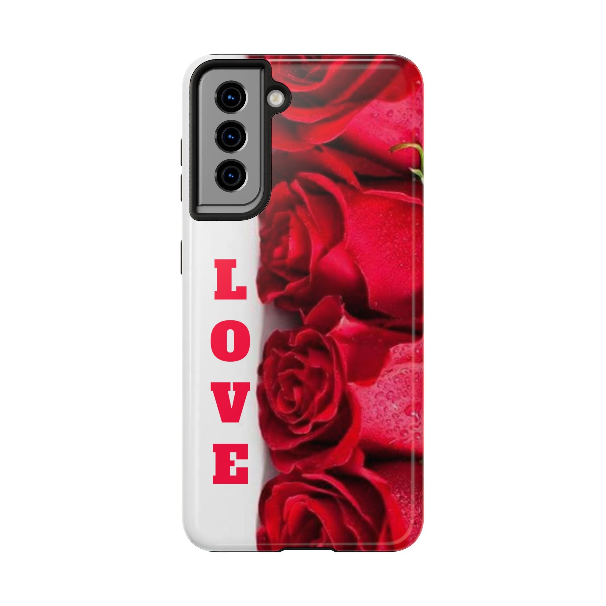 Romantic Rose Love Phone Case - Floral Valentine's Gift
