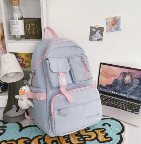 Women's New Japanese Style Simple College / School Style Backpack