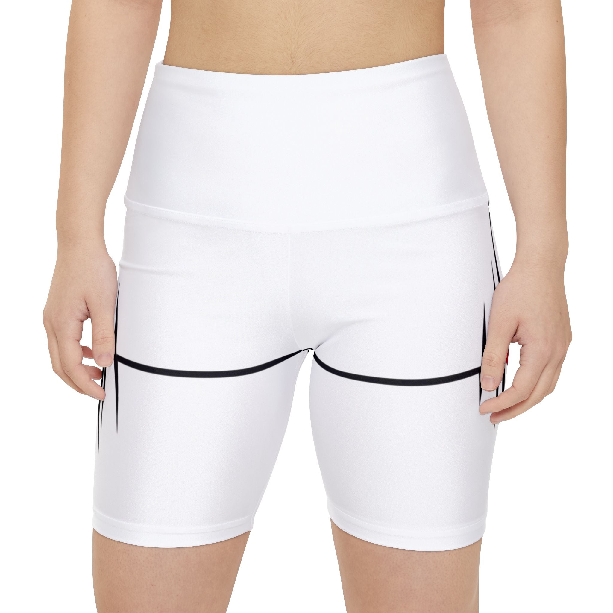 Women's Heartbeat Workout Shorts - Activewear Fitness Gym Gift