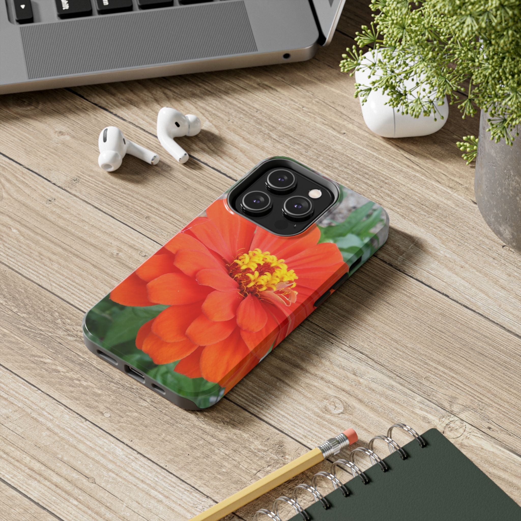 Elegant Floral Tough Phone Case - Nature Lover Gift for Her
