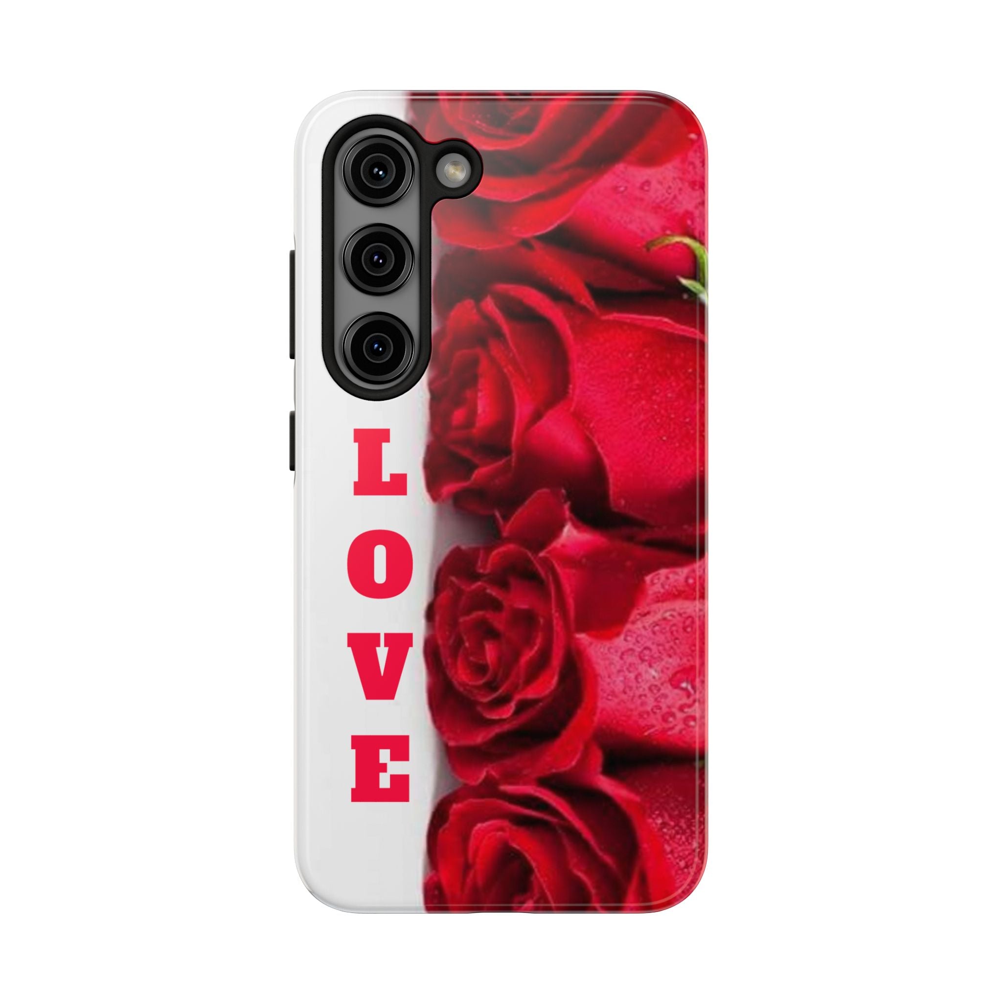 Romantic Rose Love Phone Case - Floral Valentine's Gift