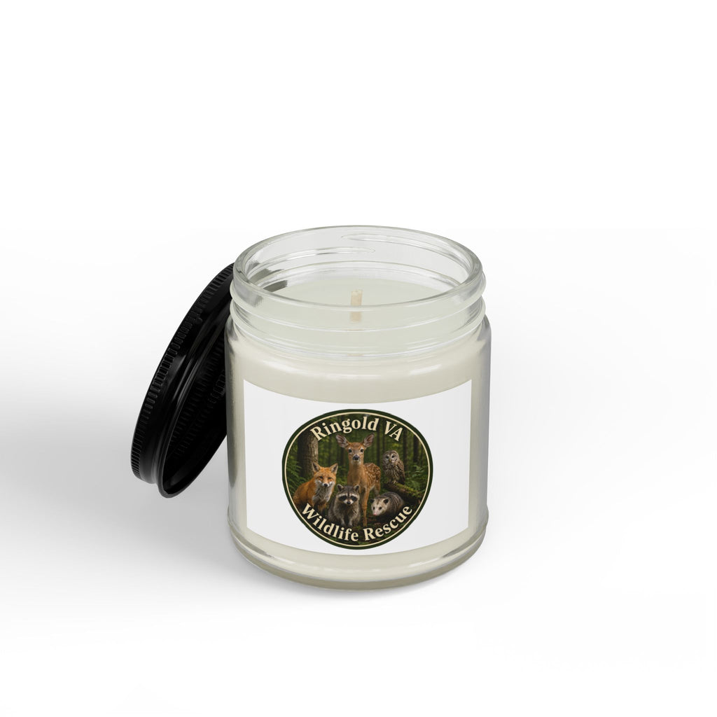 Wildlife Rescue Soy Candle - Ringgold VA Scented Jar (4oz & 9oz)