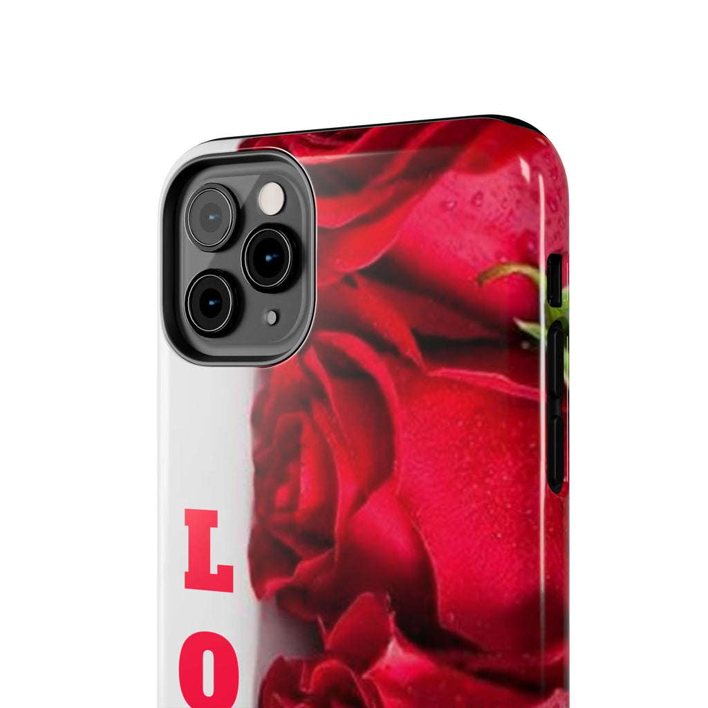 Romantic Rose Love Phone Case - Floral Valentine's Gift