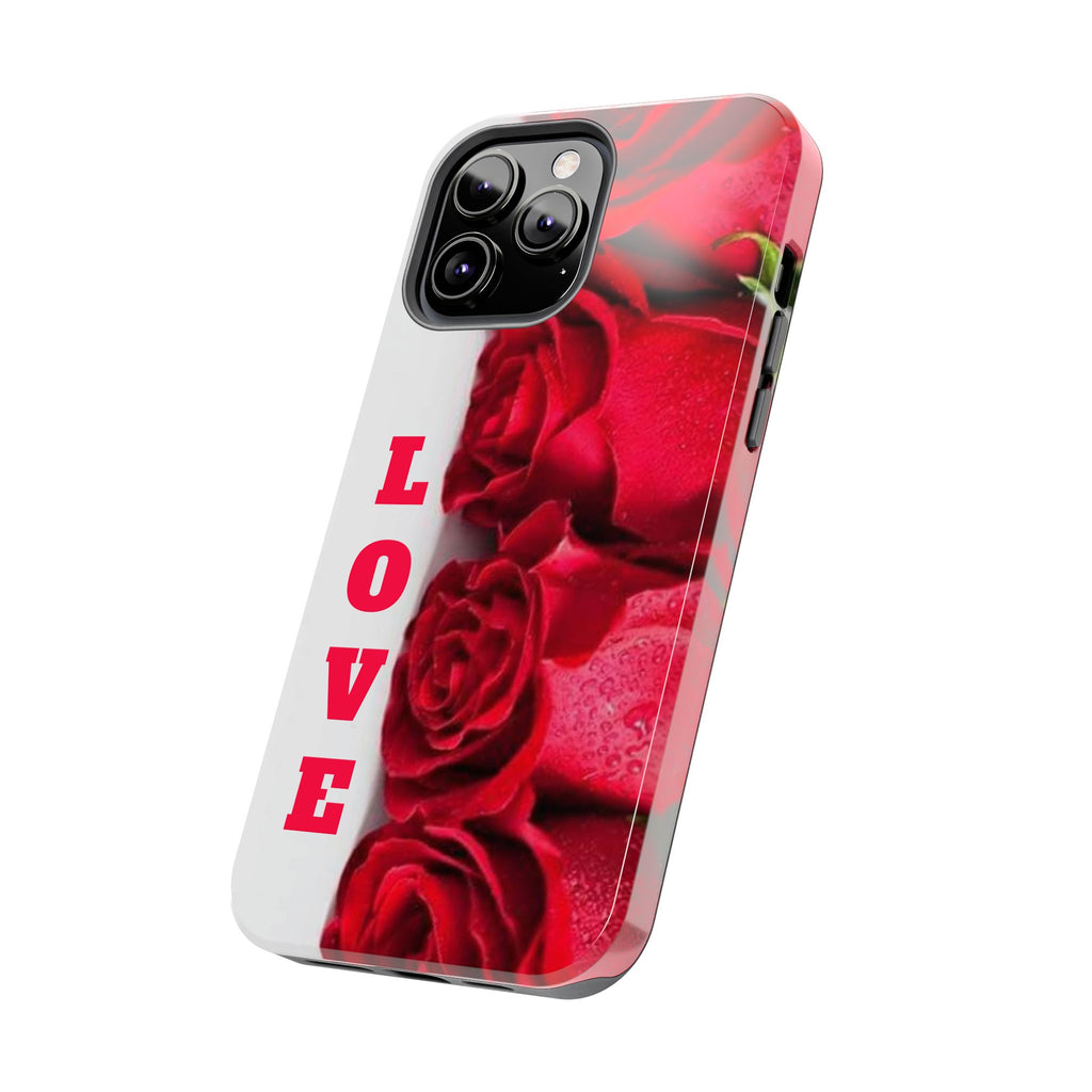Romantic Rose Love Phone Case - Floral Valentine's Gift