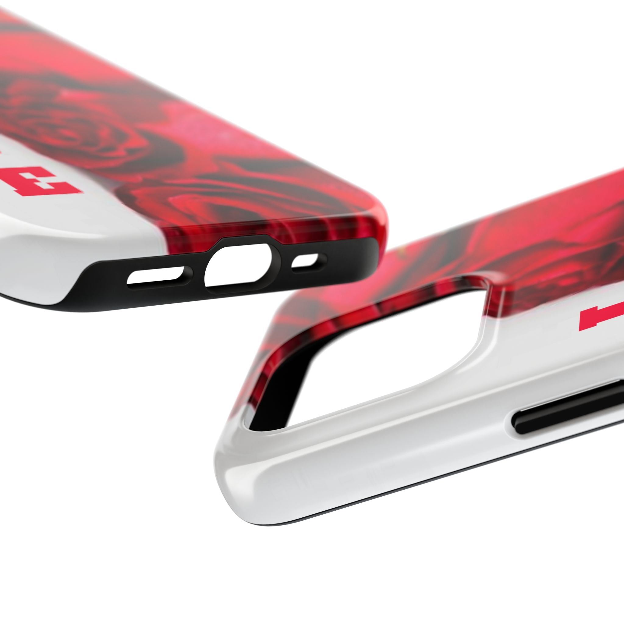 Romantic Rose Love Phone Case - Floral Valentine's Gift