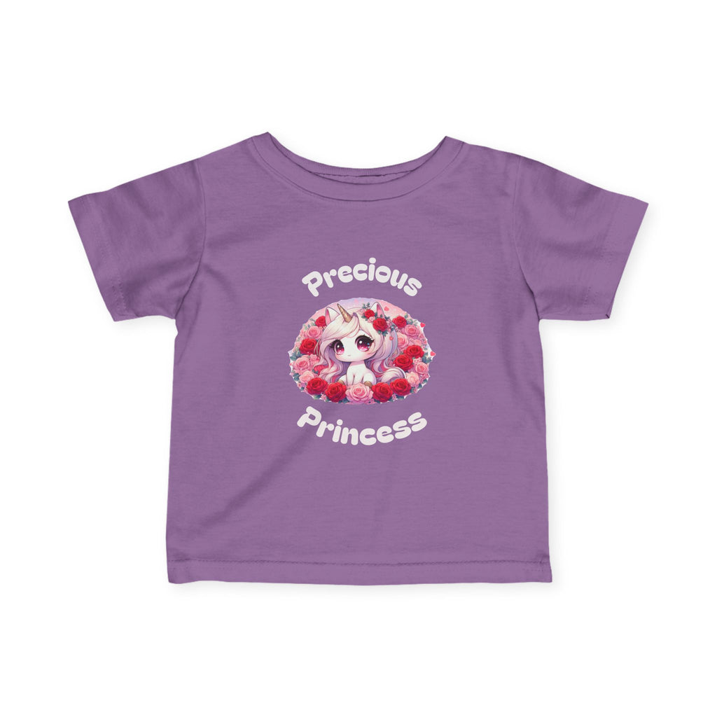 Cute Unicorn Infant Tee with Roses - Adorable Baby T-Shirt Gift