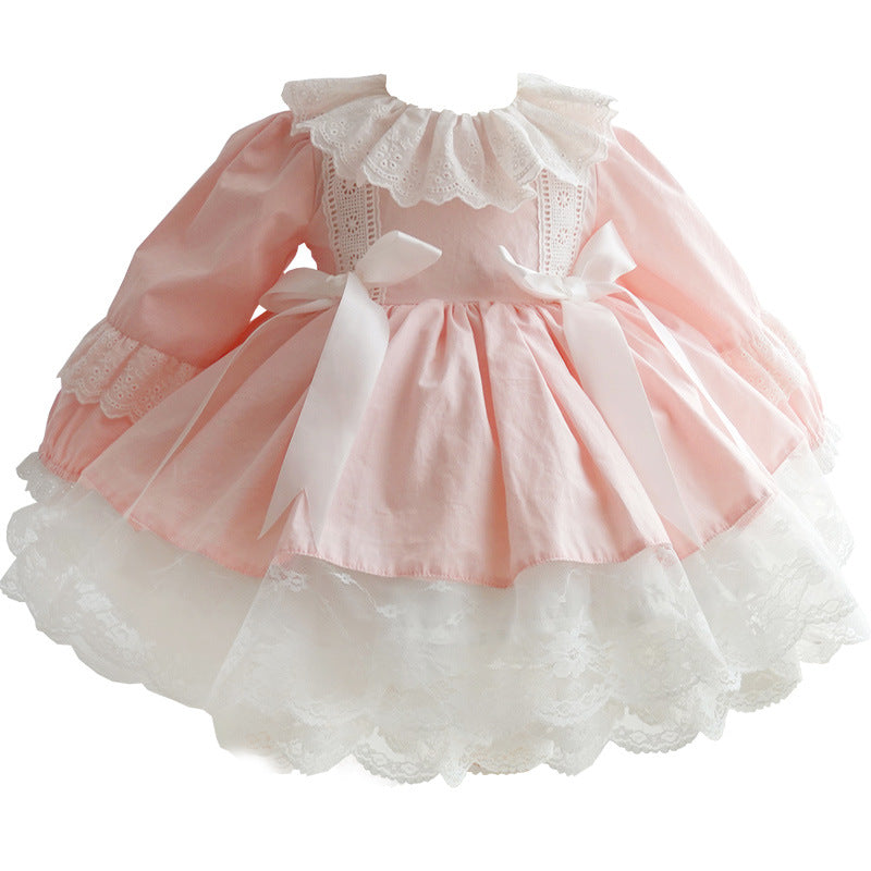 Girls Princess Dress Spanish Children's Dress (12m-8 years)