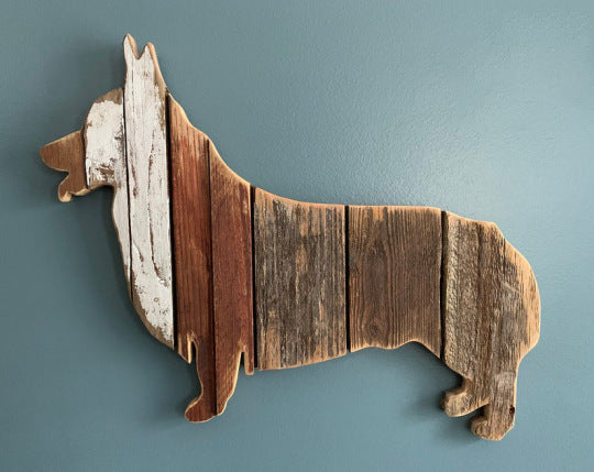 Home Dedor Pet Wood Art Products Decoration Crafts