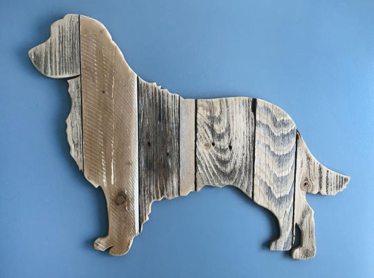 Home Dedor Pet Wood Art Products Decoration Crafts