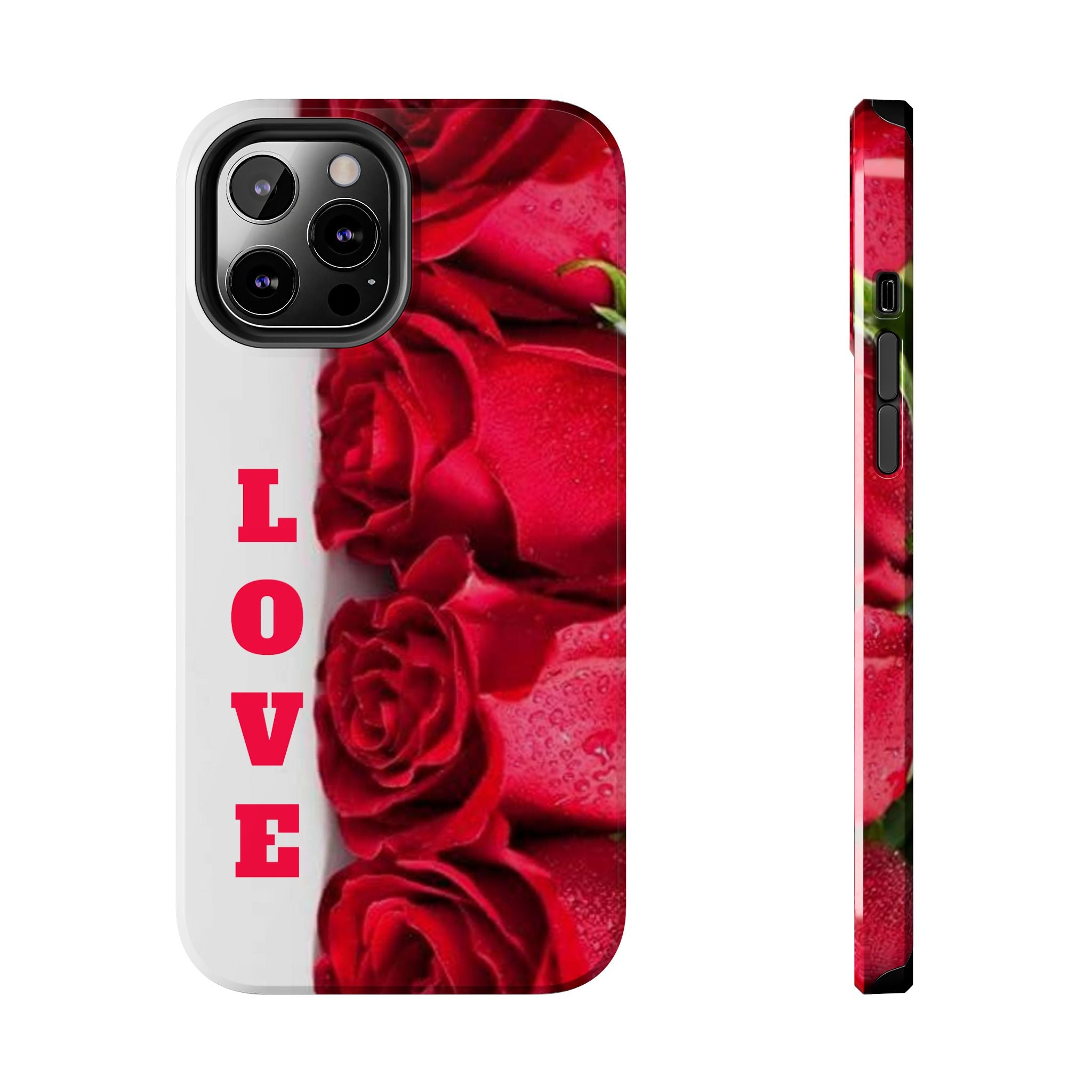 Romantic Rose Love Phone Case - Floral Valentine's Gift