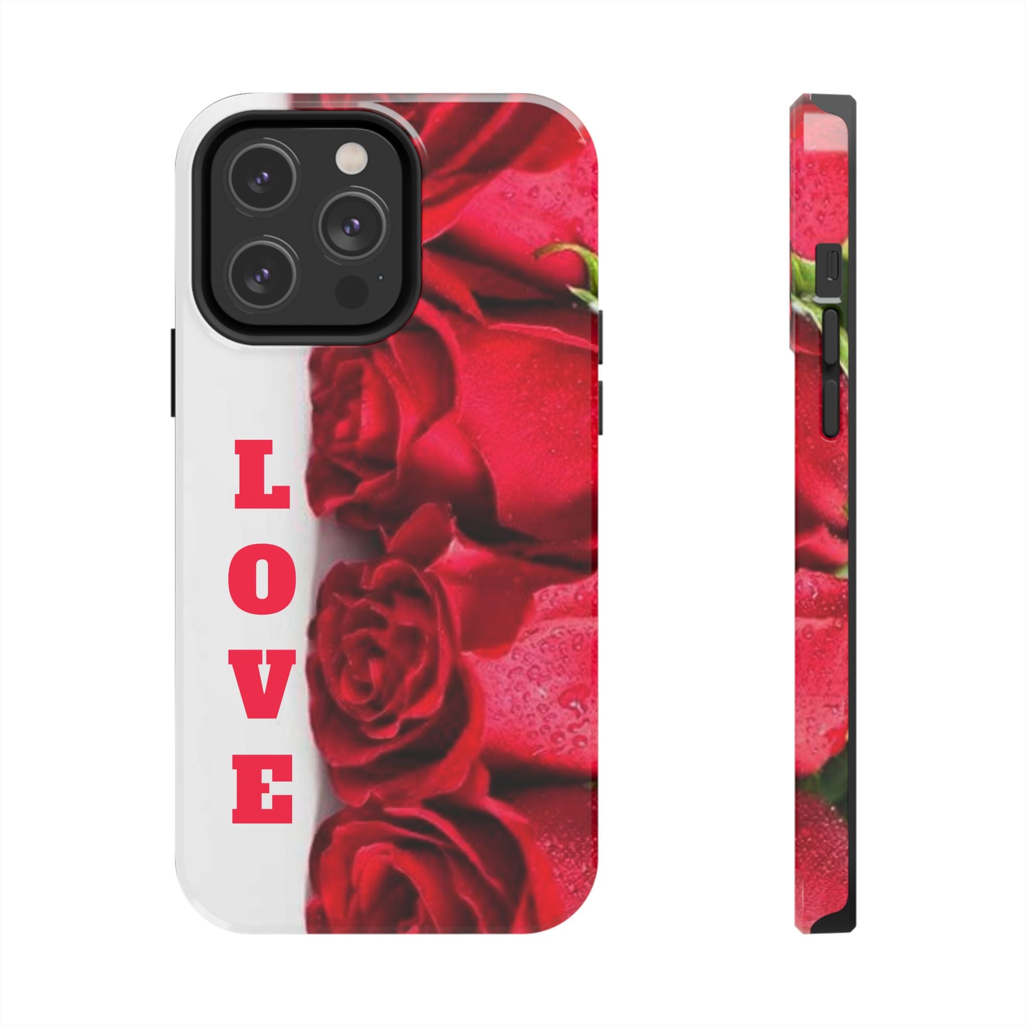 Romantic Rose Love Phone Case - Floral Valentine's Gift
