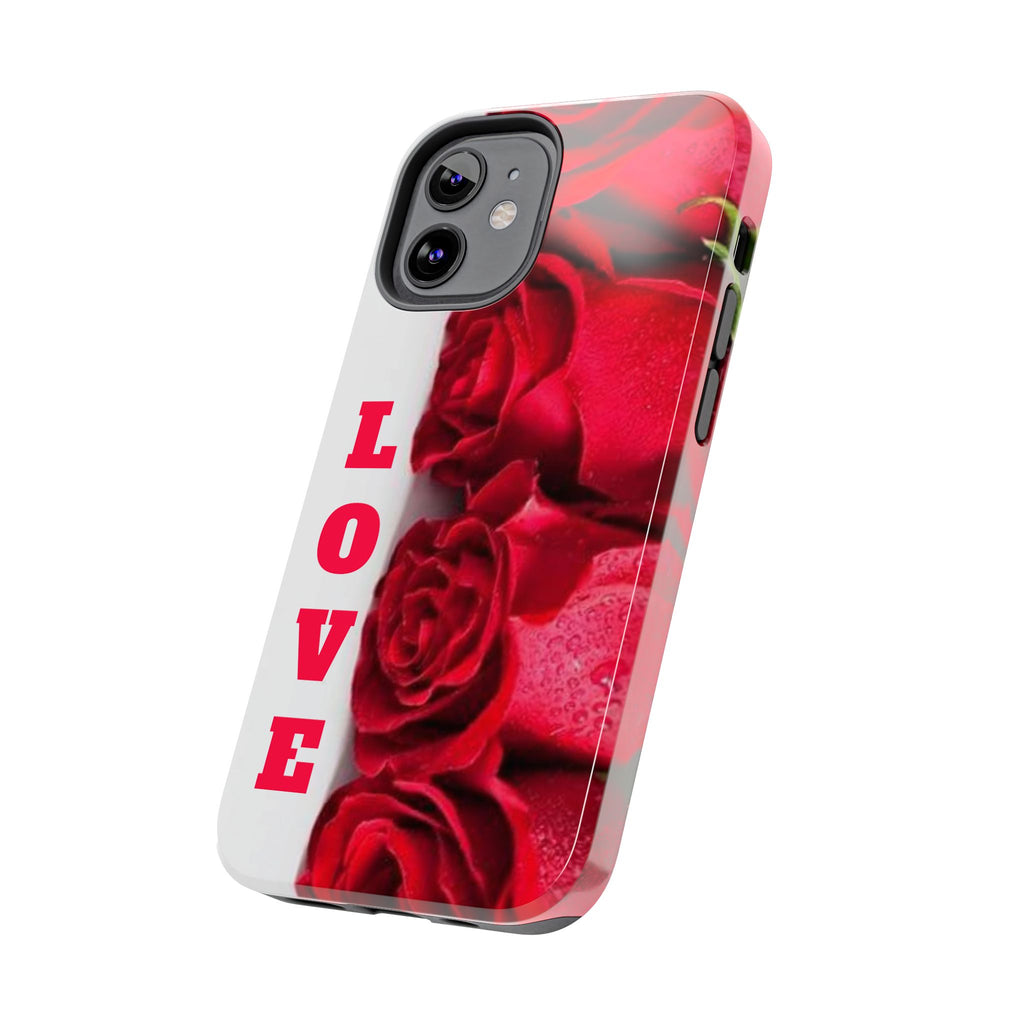 Romantic Rose Love Phone Case - Floral Valentine's Gift