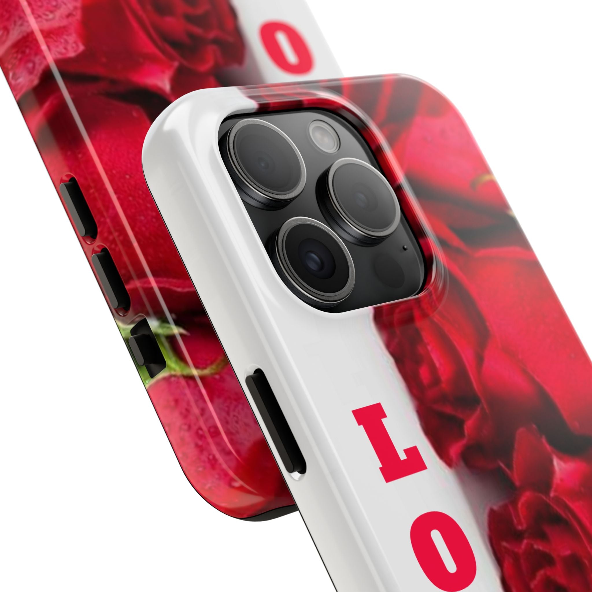 Romantic Rose Love Phone Case - Floral Valentine's Gift