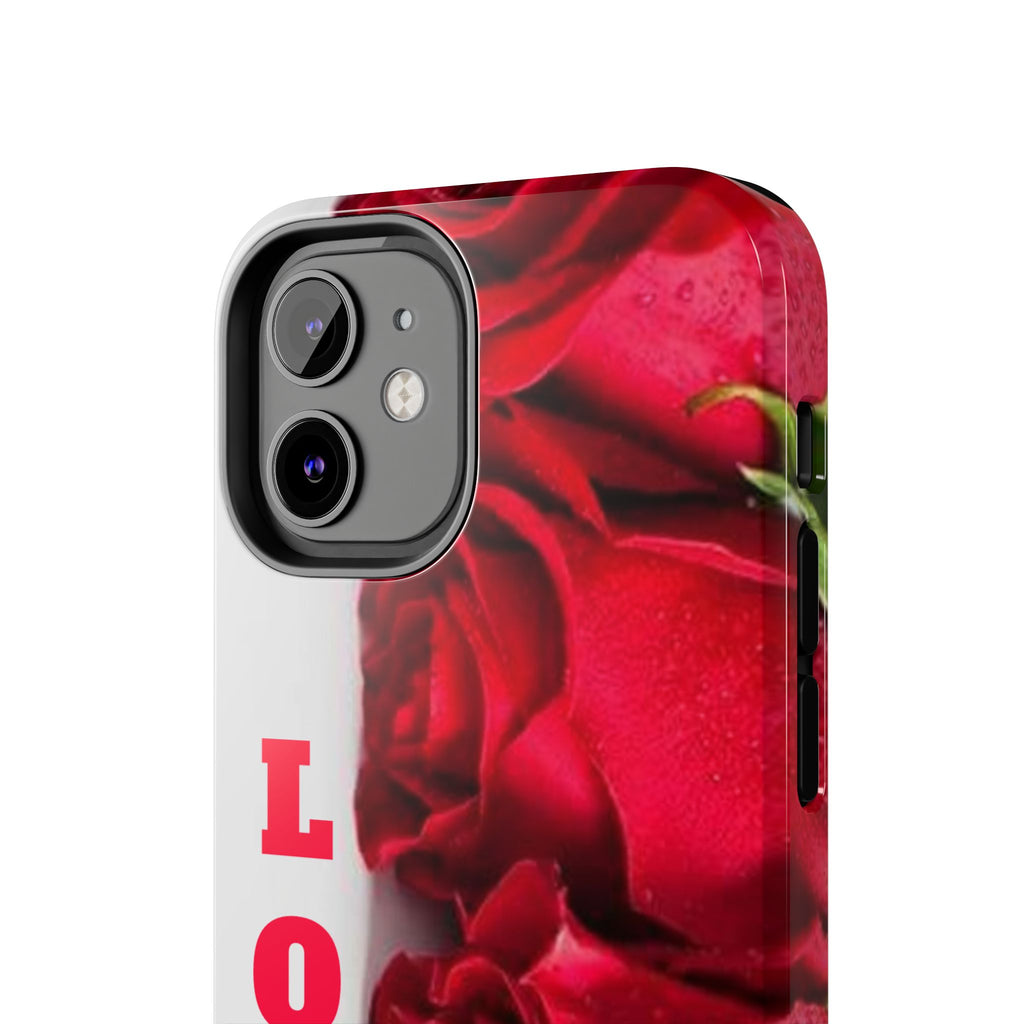 Romantic Rose Love Phone Case - Floral Valentine's Gift
