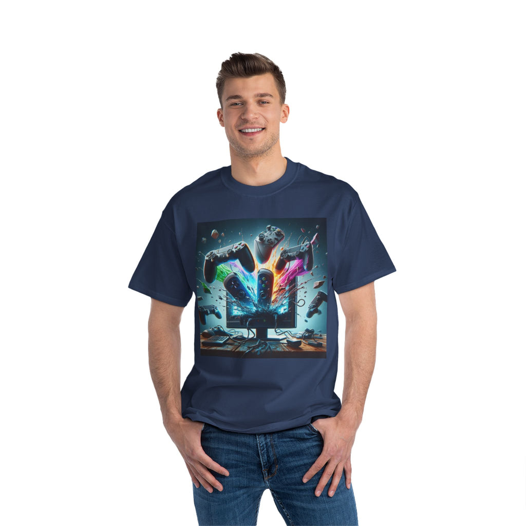 Gaming Explosion T-Shirt - Unisex Gamer Tee for Video Game Lovers