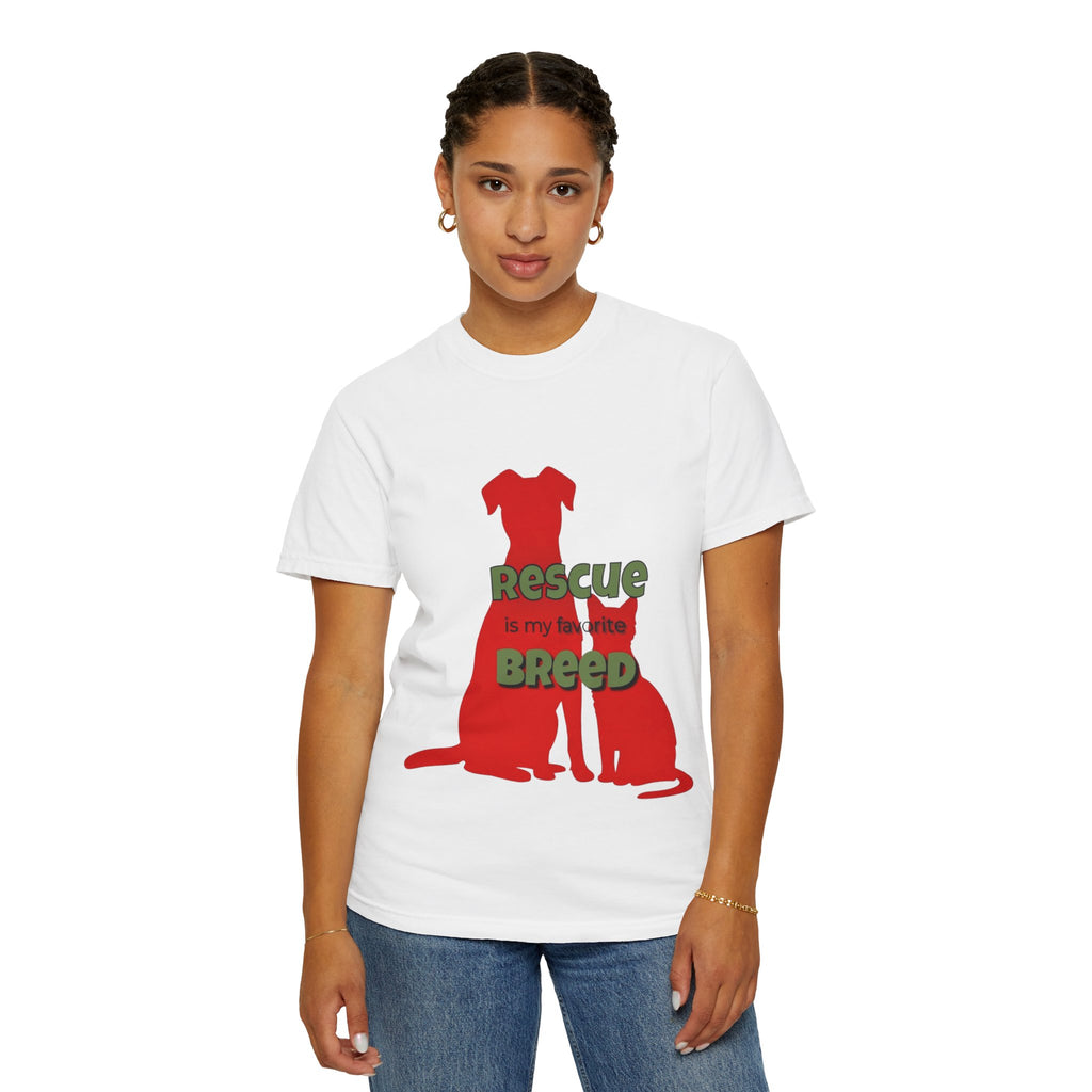 Rescue Is My Favorite Breed T-Shirt