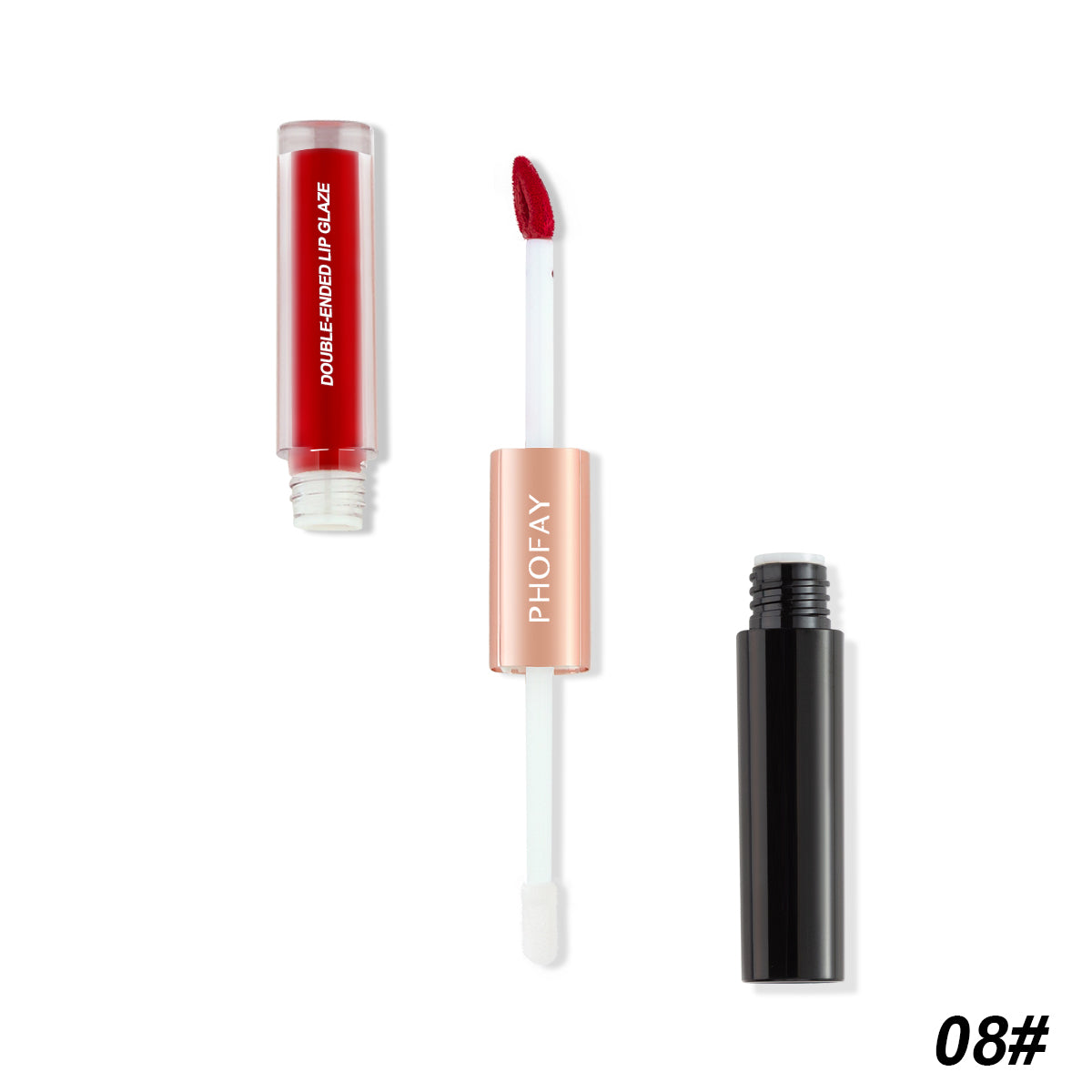 CL021 Double Head Non-stick Cup Lip Gloss / Color