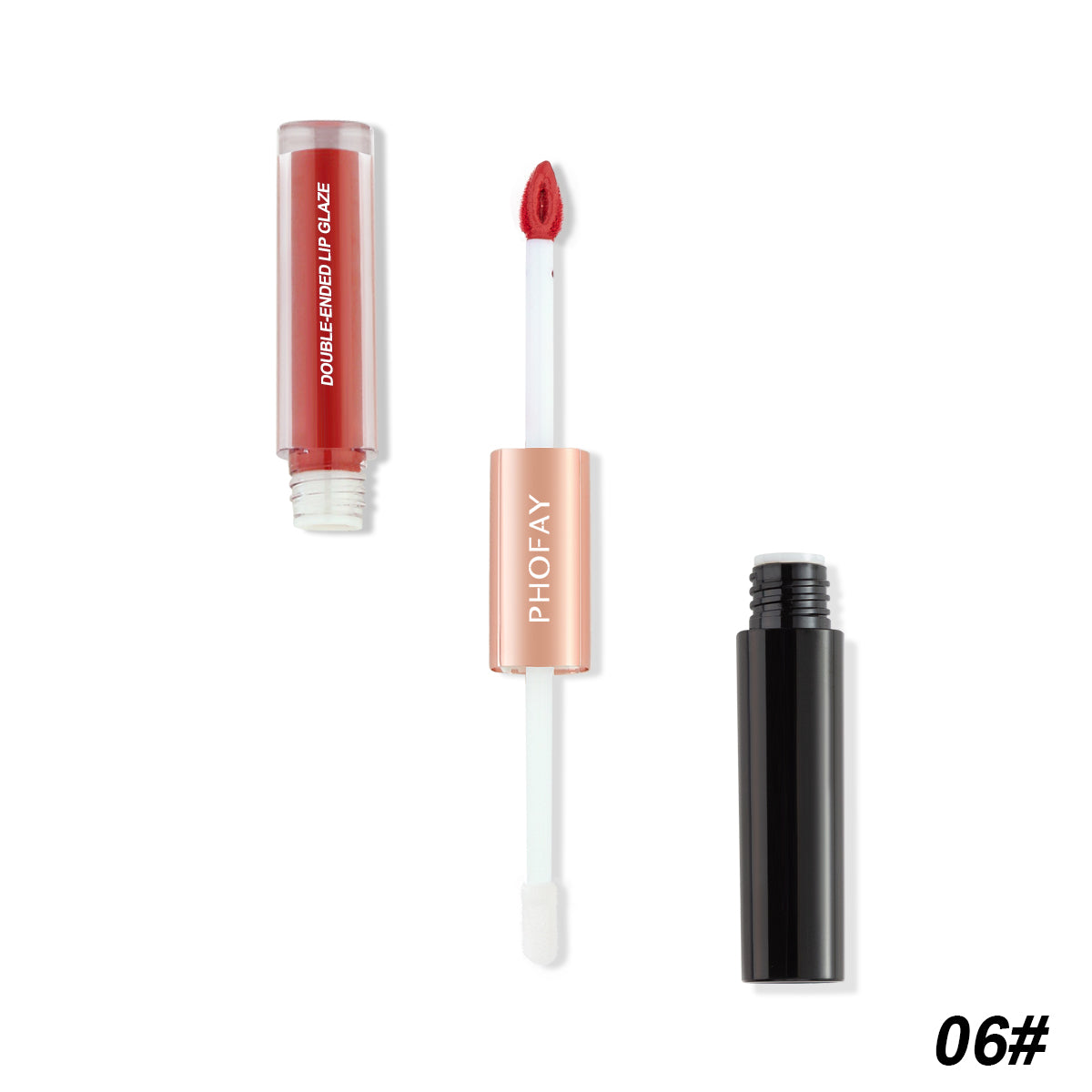 CL021 Double Head Non-stick Cup Lip Gloss / Color