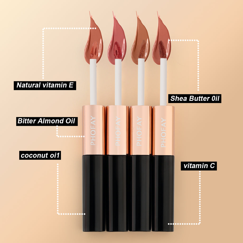 CL021 Double Head Non-stick Cup Lip Gloss / Color