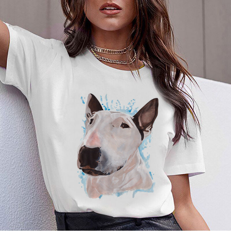 Dog Digital Print T-shirt / Different breeds
