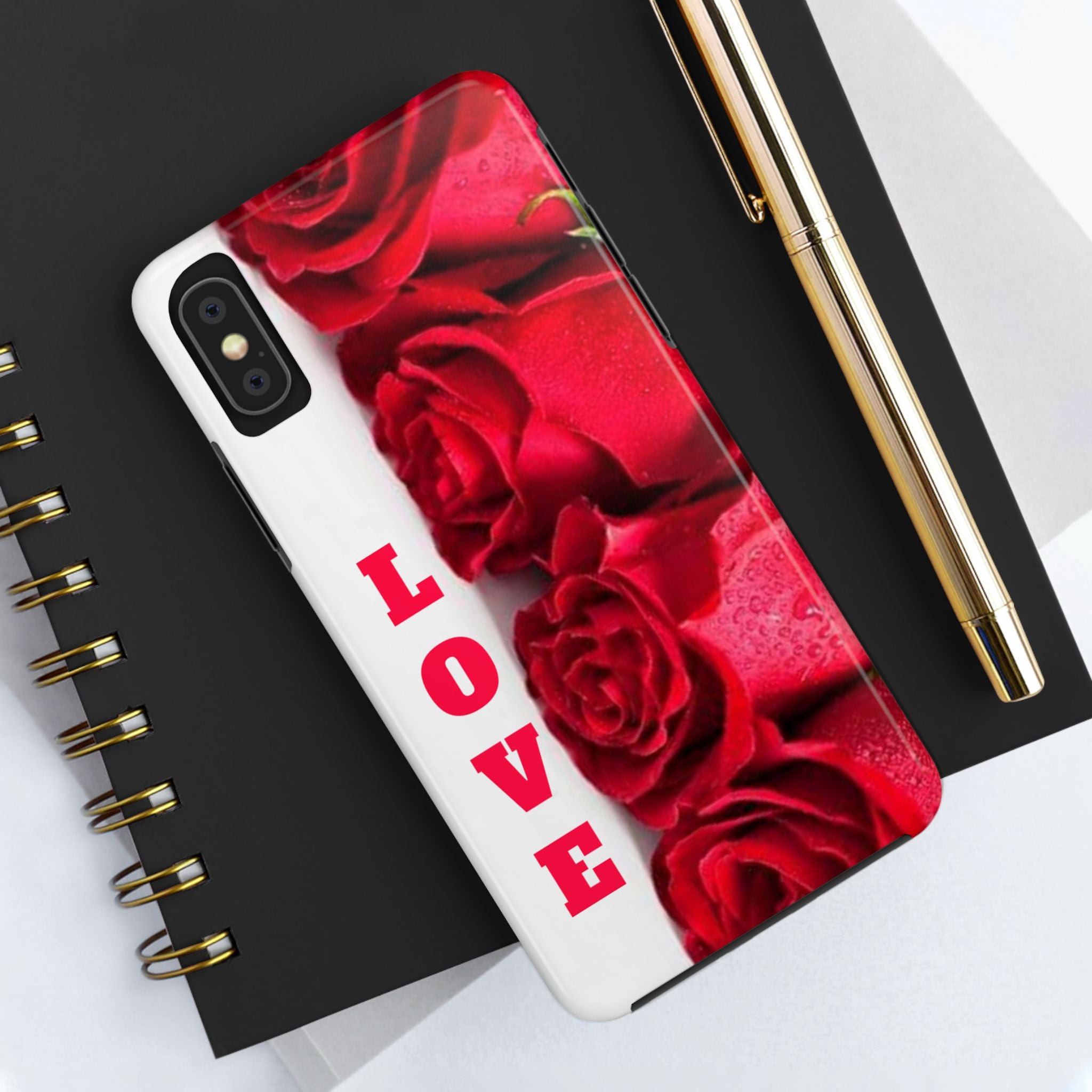 Romantic Rose Love Phone Case - Floral Valentine's Gift