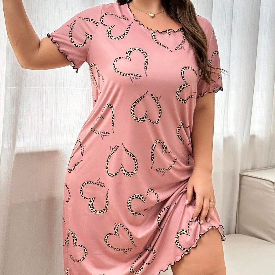 European And American Fashion Plus Size Pajamas