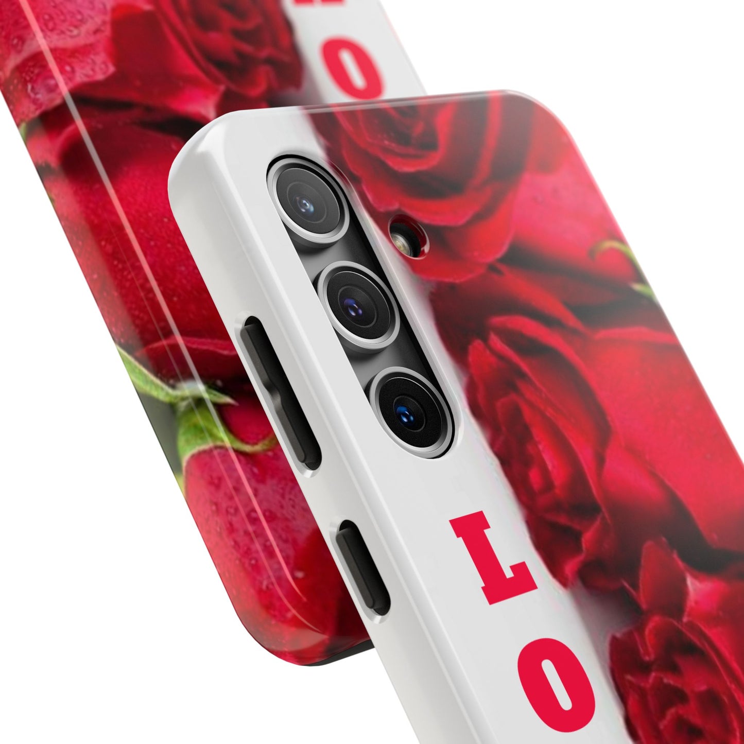Electronics / Tech & Gadgets: Romantic Rose Love Phone Case, Valentine's Gift, Floral Protective Cover, Cute Phone Accessory, Thoughtful Gift Idea