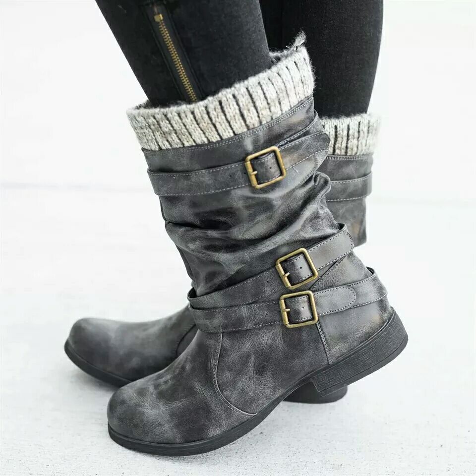 Winter new products low heel 40-43 women's boots / Women US size 5 - 12
