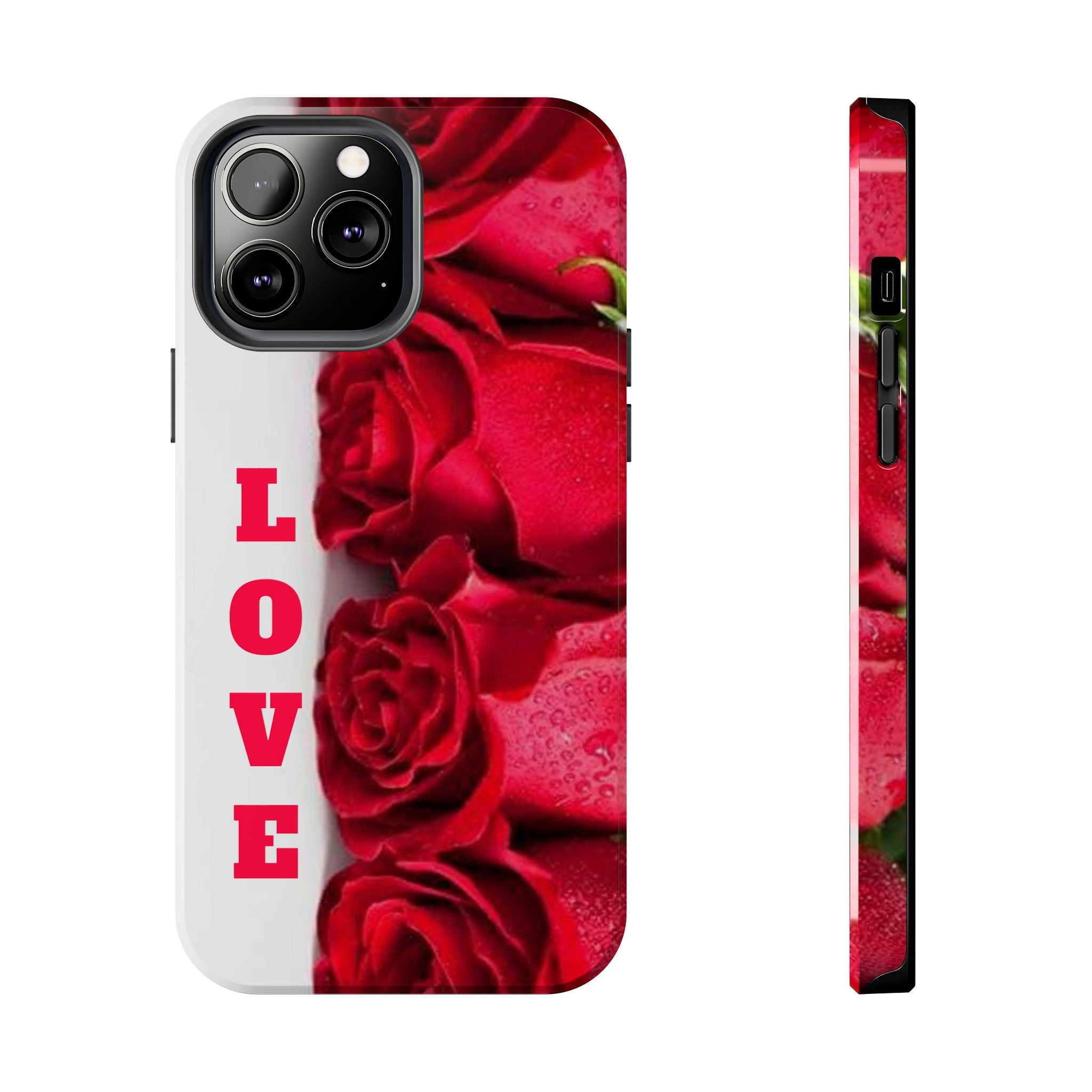 Romantic Rose Love Phone Case - Floral Valentine's Gift